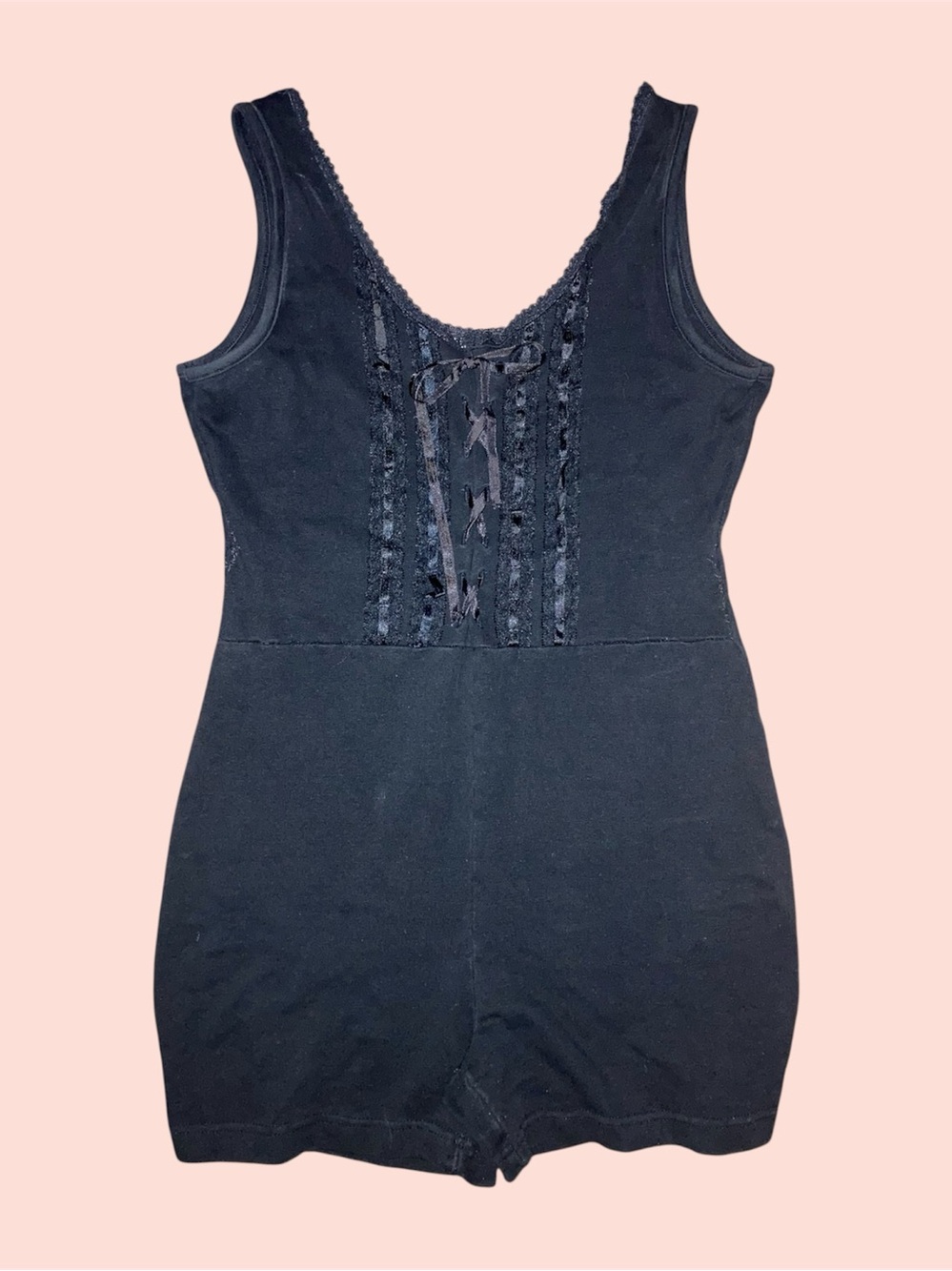 Vintage Black Romper
